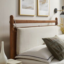 Load image into Gallery viewer, Leni Queen Size Wood Platform Bed Frame by Modway