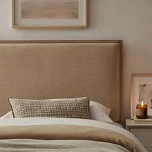 Load image into Gallery viewer, Camille Upholstered Linen Blend Twin Size Headboard by Modway
