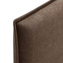 Load image into Gallery viewer, Camille Upholstered Linen Blend Twin Size Headboard by Modway