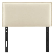 Load image into Gallery viewer, Camille Upholstered Linen Blend Twin Size Headboard by Modway