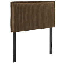 Load image into Gallery viewer, Camille Striped Linen Blend Twin Size Headboard by Modway
