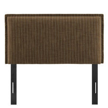 Load image into Gallery viewer, Camille Striped Linen Blend Twin Size Headboard by Modway