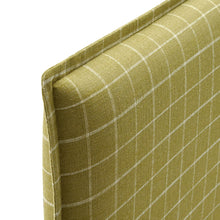 Load image into Gallery viewer, Camille Checkered Linen Blend Full Size Headboard by Modway