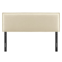 Load image into Gallery viewer, Camille Upholstered Linen Blend Queen Size Headboard by Modway