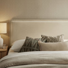 Load image into Gallery viewer, Camille Upholstered Linen Blend King Size Headboard by Modway