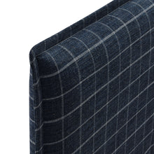 Load image into Gallery viewer, Camille Checkered Linen Blend King Size Headboard by Modway