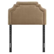 Load image into Gallery viewer, Magnolia Stain-Resistant Performance Velvet Twin Size Headboard by Modway