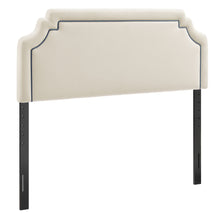 Load image into Gallery viewer, Magnolia Stain-Resistant Performance Velvet Full Size Headboard by Modway