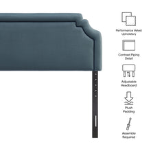 Load image into Gallery viewer, Magnolia Stain-Resistant Performance Velvet King Size Headboard by Modway