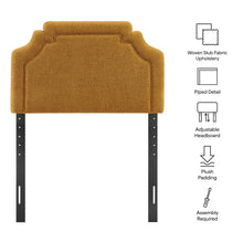 Load image into Gallery viewer, Magnolia Upholstered Fabric Twin Size Headboard by Modway