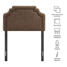 Load image into Gallery viewer, Magnolia Upholstered Fabric Twin Size Headboard by Modway