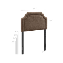 Load image into Gallery viewer, Magnolia Upholstered Fabric Twin Size Headboard by Modway