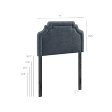 Load image into Gallery viewer, Magnolia Upholstered Fabric Twin Size Headboard by Modway