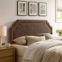 Load image into Gallery viewer, Magnolia Upholstered Fabric Queen Size Headboard by Modway