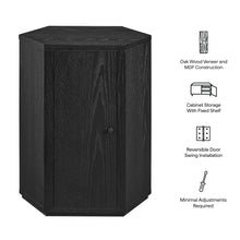 Load image into Gallery viewer, Kade Faceted Wood Side Table by Modway