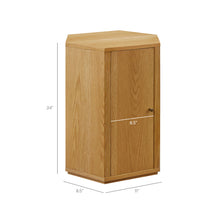 Load image into Gallery viewer, Kade Faceted Wood Side Table by Modway
