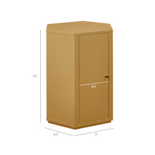 Load image into Gallery viewer, Kade Faceted Semi-Gloss Side Table by Modway