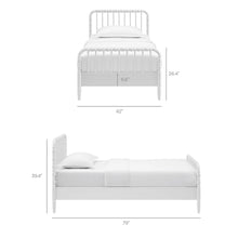Load image into Gallery viewer, Arlette Twin Size Wood Spindle Bed Frame by Modway