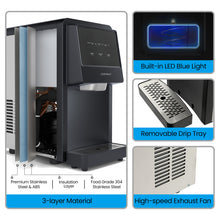 Load image into Gallery viewer, Self Dispensing Countertop Nugget Ice Maker-Silver