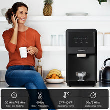 Load image into Gallery viewer, Self Dispensing Countertop Nugget Ice Maker-Silver