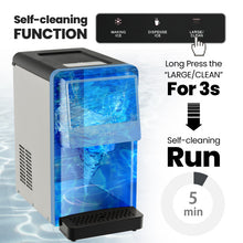 Load image into Gallery viewer, Self Dispensing Countertop Nugget Ice Maker-Silver