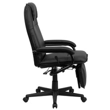 Load image into Gallery viewer, High Back Black Executive Reclining Ergonomic Swivel Office Chair with Arms