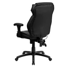 Load image into Gallery viewer, High Back Black Multifunction Executive Swivel Office Chair