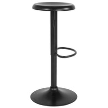 Load image into Gallery viewer, Adjustable Height Retro Barstool in Black Finish