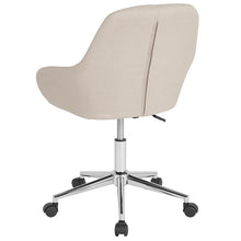 Load image into Gallery viewer, Home and Office Mid-Back Chair in Beige Fabric
