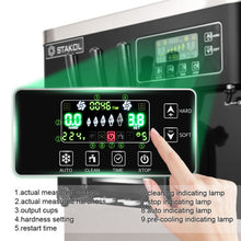 Load image into Gallery viewer, 2200W Commercial 3 Flavor Ice Cream Stainless Steel Machine