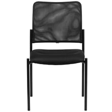 Load image into Gallery viewer, Comfort Black Mesh Stackable Steel Side Chair