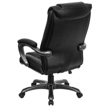 Load image into Gallery viewer, High Back Black Layered Upholstered Executive Swivel Office Chair