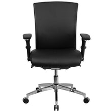 Load image into Gallery viewer, 300 lb. Rated Black Multifunction Office Chair with Seat Slider