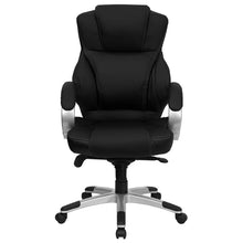 Load image into Gallery viewer, High Back Black LeatherSoft Contemporary Executive Swivel Ergonomic Office Chair