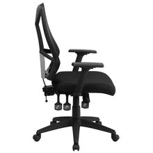 Load image into Gallery viewer, High Back Black Mesh Multifunction Swivel Task Office Chair with Adjustable Arms