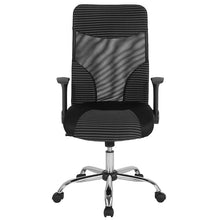 Load image into Gallery viewer, High Back Office Chair with Contemporary Mesh Design in Black and White