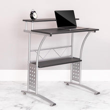 Load image into Gallery viewer, Black Computer Desk