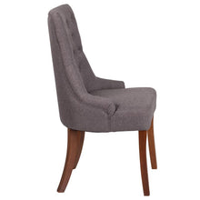 Load image into Gallery viewer, Paddington Gray Fabric Tufted Chair