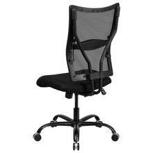 Load image into Gallery viewer, Big & Tall 400 lb. Rated Black Mesh Executive Swivel Ergonomic Office Chair
