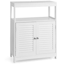 Load image into Gallery viewer, Free Standing Bathroom Floor Cabinet with Double Shutter Doors