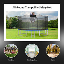 Load image into Gallery viewer, Trampoline Safety Replacement Protection Enclosure Net-10 ft