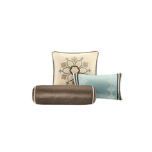 Load image into Gallery viewer, Madison Park Juliana 9 Piece Charmeuse Comforter Set -King MP10-459 By Olliix