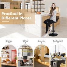 Load image into Gallery viewer, Set of 2 Adjustable Bar Stools Swivel Bar Chairs Pub Kitchen