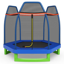 Load image into Gallery viewer, 7 Feet Kids Recreational Bounce Jumper Trampoline-Blue