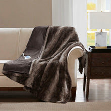 Load image into Gallery viewer, Beautyrest Zuri Oversized Faux Fur Heated Throw -50X70" Br54-0853