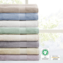 Load image into Gallery viewer, Madison Park Organic 100% Cotton 6 Piece Towel Set- Tan MP73-6629 By Olliix