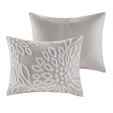 Load image into Gallery viewer, Madison Park Veronica 3 Piece Tufted Cotton Chenille Floral Comforter Set MP10-6393 By Olliix