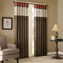 Load image into Gallery viewer, Madison Park Serene Embroidered Window Panel -50X84" Mp40-5470