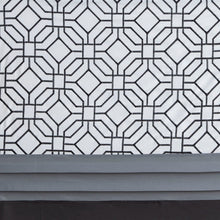 Load image into Gallery viewer, Donnell Embroidered And Pieced Shower Curtain With Liner 5DS70-0231 By Olliix