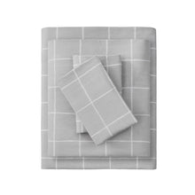 Load image into Gallery viewer, Oversized Flannel Cotton 4 Piece Sheet Set QueenBR20-1853 By Olliix